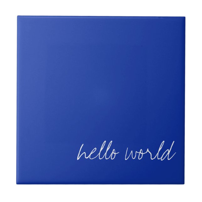 Personlig Egyptian Blue Kakelplatta (Framsidan)