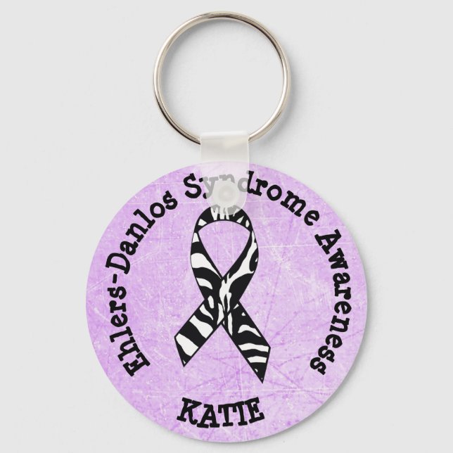 Personlig Ehlers-Danlos syndrome Nyckelring (Framsida)