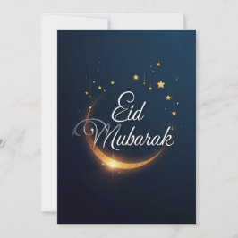Personlig Eid Mubarak  Julkort