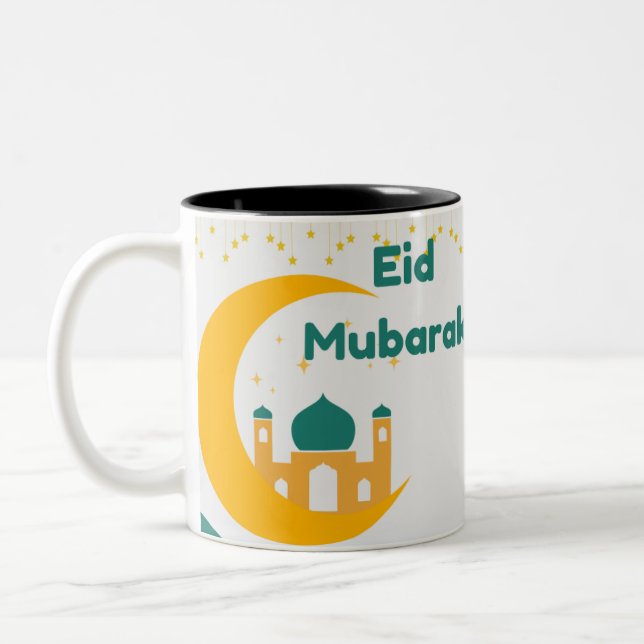 Personlig eid mubarak mugg present (Vänster)