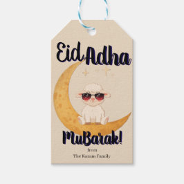 Personlig Eid Mubarak muslimsk gåva till Eid al-Ad Presentetikett