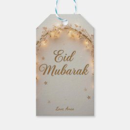 Personlig Eid Mubarak Presentetikett