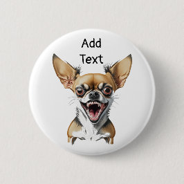 Personlig Elak Chihuahua | Roliga Hundar Knapp