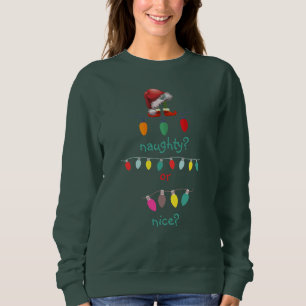 Personlig elak eller snäll ful jul  t shirt