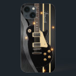 Personlig Electric Guitar med eget namn<br><div class="desc">Personlig Electric Guitar iphone case med ditt namn</div>