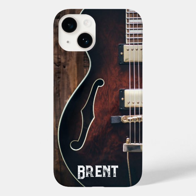 Personlig Electric Guitar Speck iphone case (Baksida)