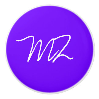 Personlig Electric Indigo Blue Knopp