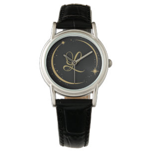Personlig Elegance: Monogram för tidslös Stil Armbandsur
