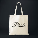 Personlig Elegant Bride bröllop Vuxen-gåva Tygkasse<br><div class="desc">Personlig Elegant Bride bröllop tote bag</div>