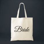 Personlig Elegant Bride bröllop Vuxen-gåva Tygkasse<br><div class="desc">Personlig Elegant Bride bröllop tote bag</div>