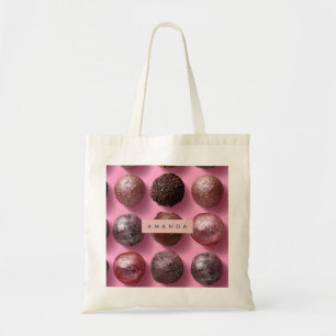 Personlig Elegant Chokladtruffel Tygkasse