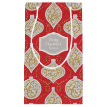 Personlig elegant christmas-prydnadsföremål mönste