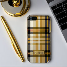Personlig Elegant Classic Tan och Guld