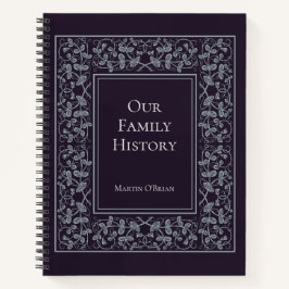 Personlig Elegant Family History Journal