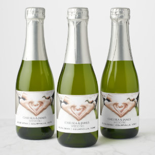 Personlig Elegant Foto Typografi Bröllops Mini