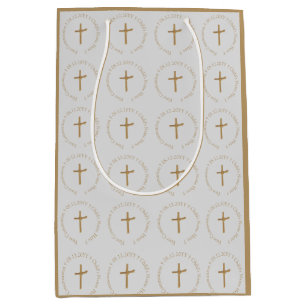 Personlig Elegant Golden Handflatan Kor Religiösa