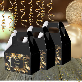 Personlig Elegant Guld Presentaskar