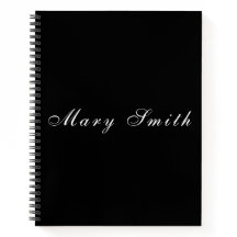 Personlig Elegant Handskriftlig Namn Spiral