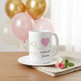 Personlig Elegant Kaffemugg Gåva för Par