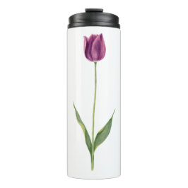 Personlig Elegant Lila Tulpan