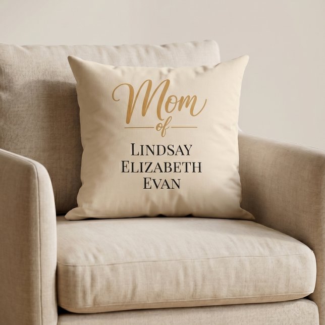 Personlig Elegant Mamma Kudde (Skapare uppladdad)