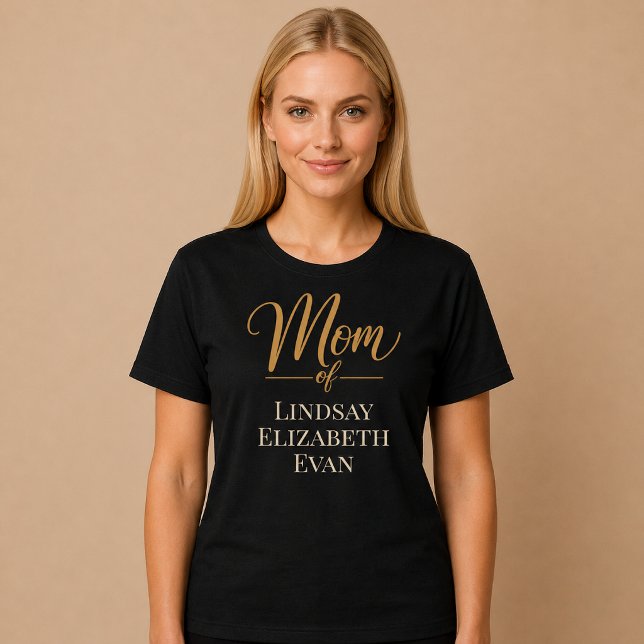 Personlig Elegant Mamma T Shirt (Skapare uppladdad)