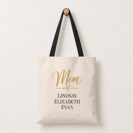 Personlig Elegant Mamma Tygkasse