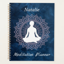 Personlig Elegant mandala blue meditation zen