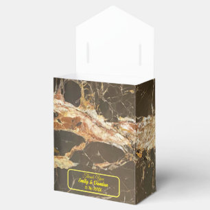 Personlig Elegant Marmor Presentaskar
