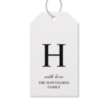 Personlig Elegant Minimalistisk Monogram