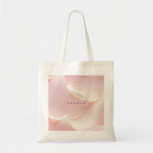Personlig Elegant Mjuk Rosa Satin Abstrakt Tygkasse