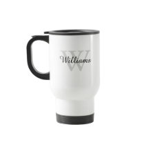 Personlig Elegant Monogram Första Bokstav och Namn