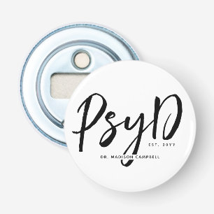Personlig Elegant PsyD Doktor of Psychology Flasköppnare