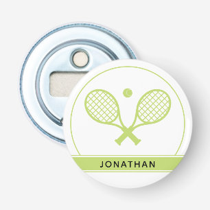 Personlig Elegant Tennis Racket och Boll Cute Flasköppnare