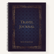 Personlig Elegant Travel Journal