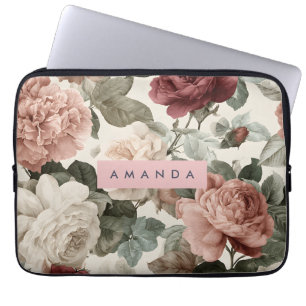Personlig Elegant Victorian Ro på Laptop Fodral