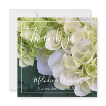 Personlig Elegant White Hydrangea Tack