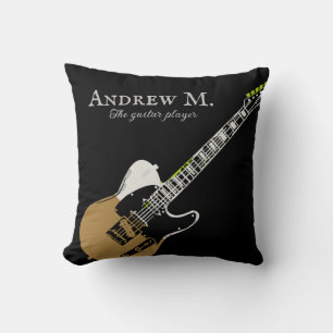 Personlig Elektriskt guitar/guitarist Gift Thro Kudde
