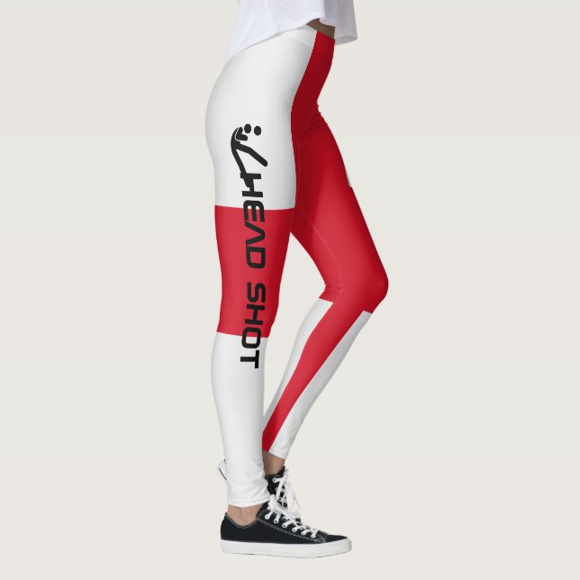 Personlig England Fotbollsfan Leggings (Höger)