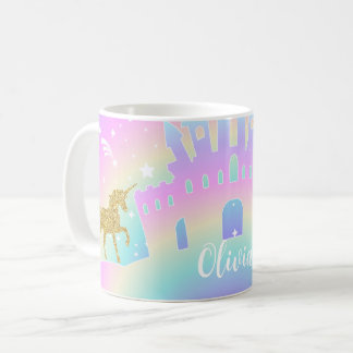 Personlig enhörningsmugg - Present till enhörnings Kaffemugg