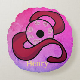 Personlig Enigmatic Entwed Öga Rund Kudde