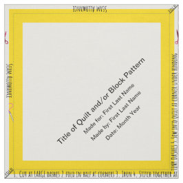 Personlig - enkelt citattecken tyg