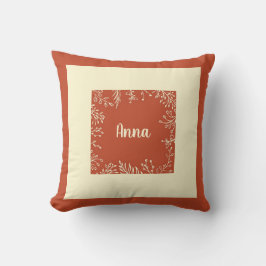 Personlig enkelt Höst löv Kudde