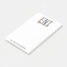 Personlig ENT Doktor ENT Specialist Post-it Block