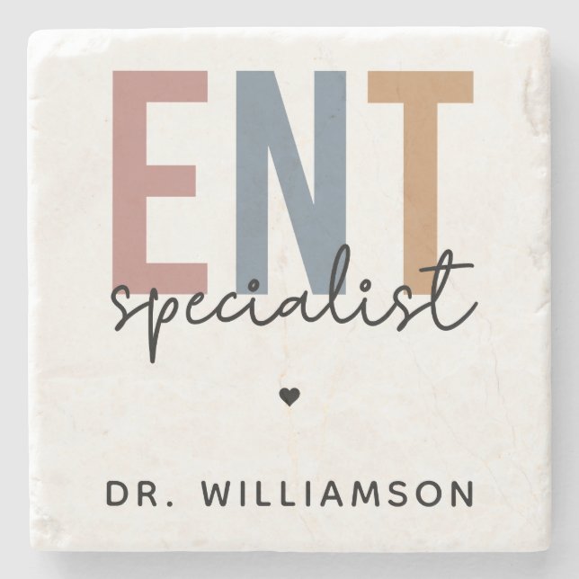 Personlig ENT Doktor ENT Specialist Stenunderlägg (Framsidan)