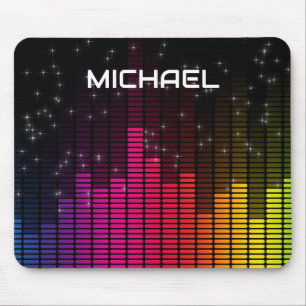 Personlig Equalizer Disco Ljus Musik Volym Musmatta