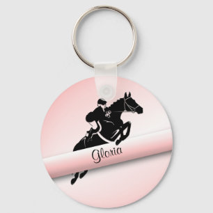 Personlig Equestrian-Jumper Nyckelring