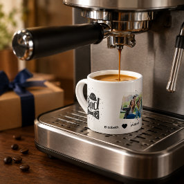 Personlig espressokopp för fars dag