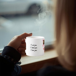 Personlig espressomugg för Alla hjärtans dag