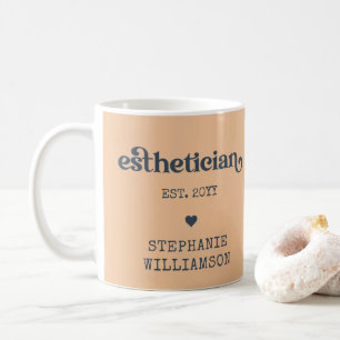 Personlig Esthetician Cosmetolog Beautician Kaffemugg
